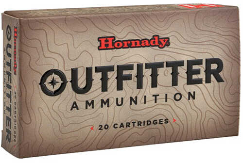Hornady 823394 Outfitter<span style="font-weight:bolder; "> 338</span> Win Mag 225 Gr Copper Alloy Expanding 20 Per Box/ 10 Case